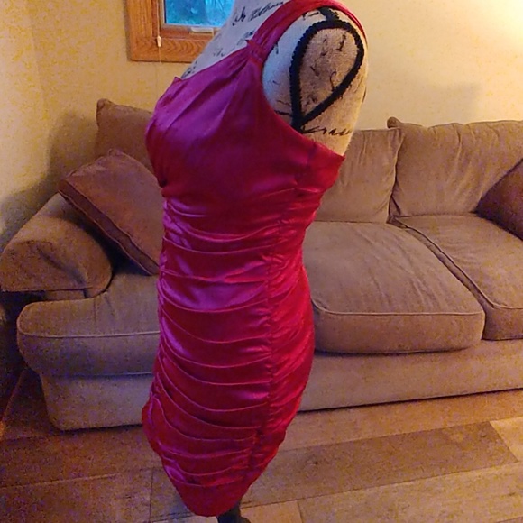 Bisou Bisou bodycon red dress 6 - Picture 3 of 6